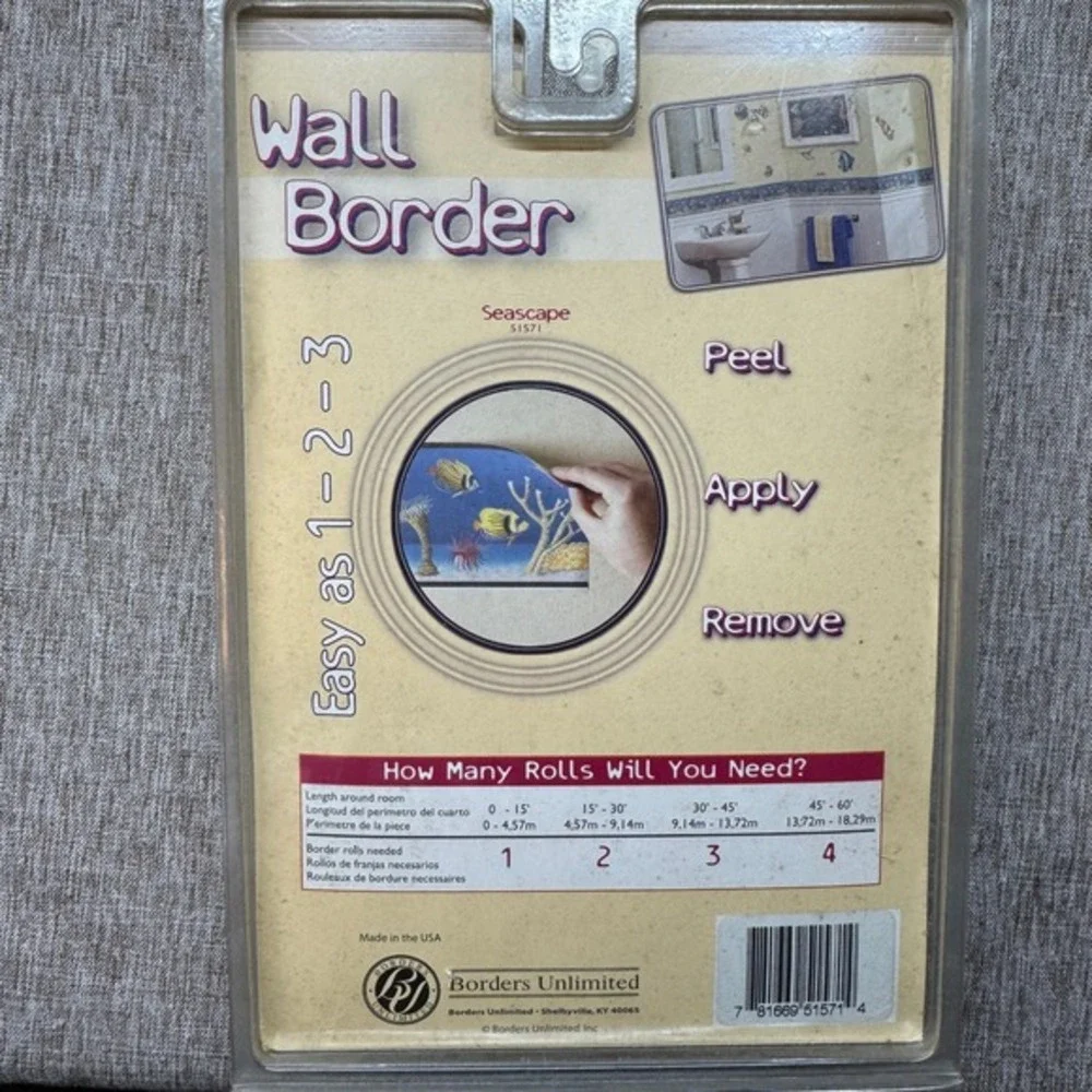 NOS Borders Unlimited Seascape Wall Border 5
